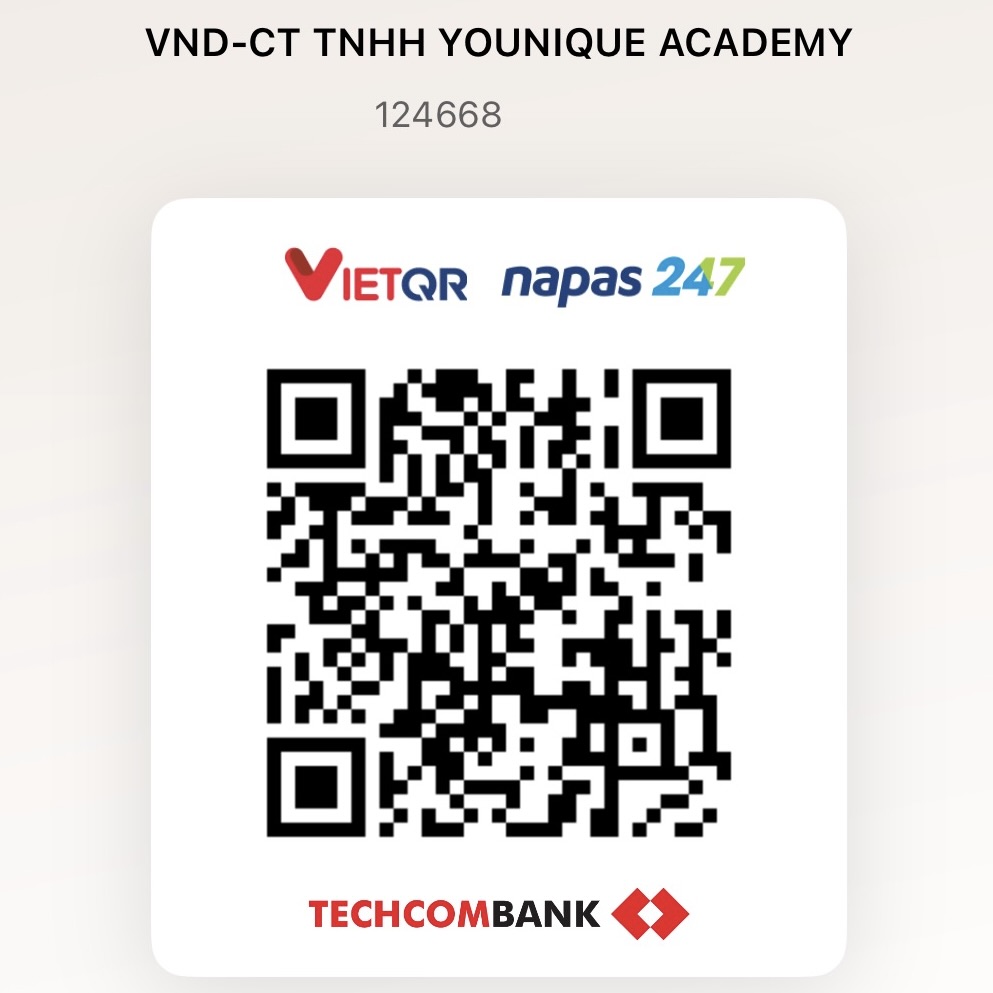 VietQR — Techcombank — Younique Academy